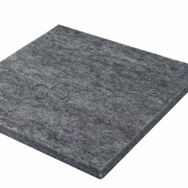 9/12mm Grey Polyester Fiber Acoustic Panels For Office Wall
